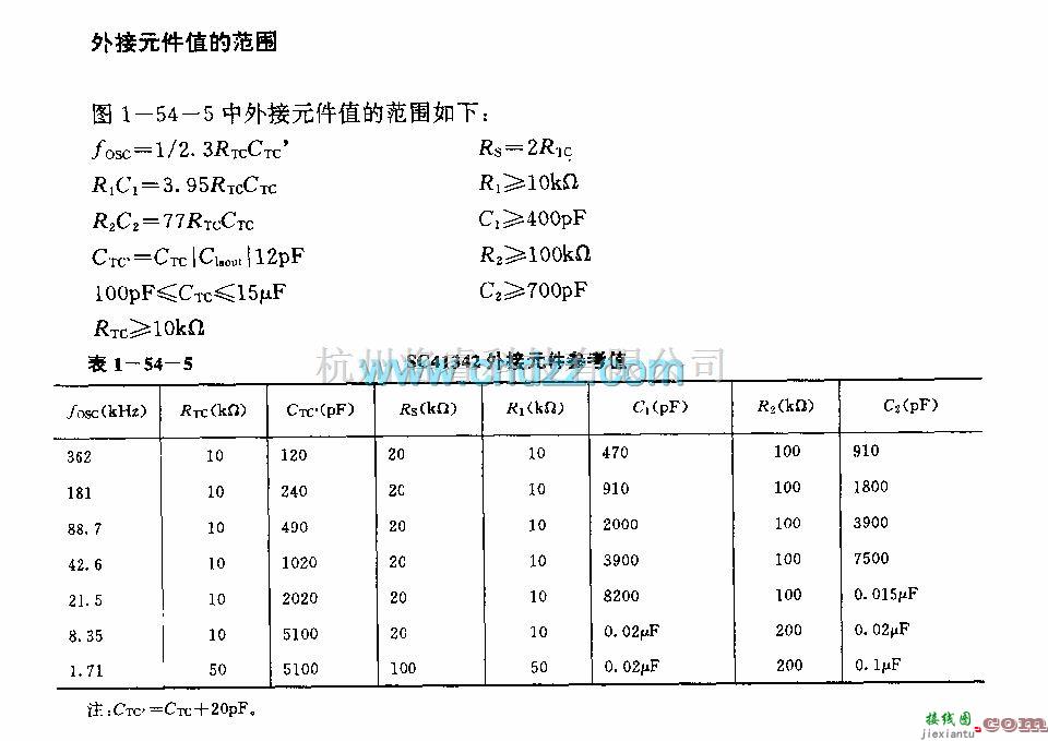 遥控发射中的SC41342(通用)红外线、超声波或射频遥控发射编码电路  第7张