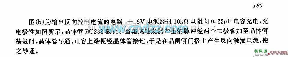 晶闸管控制中的采用具成触发器TcA 780的双向品闻管电路  第2张