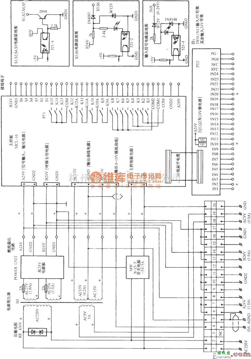 电梯控制中的天津正大电梯控制电路(2)  第1张