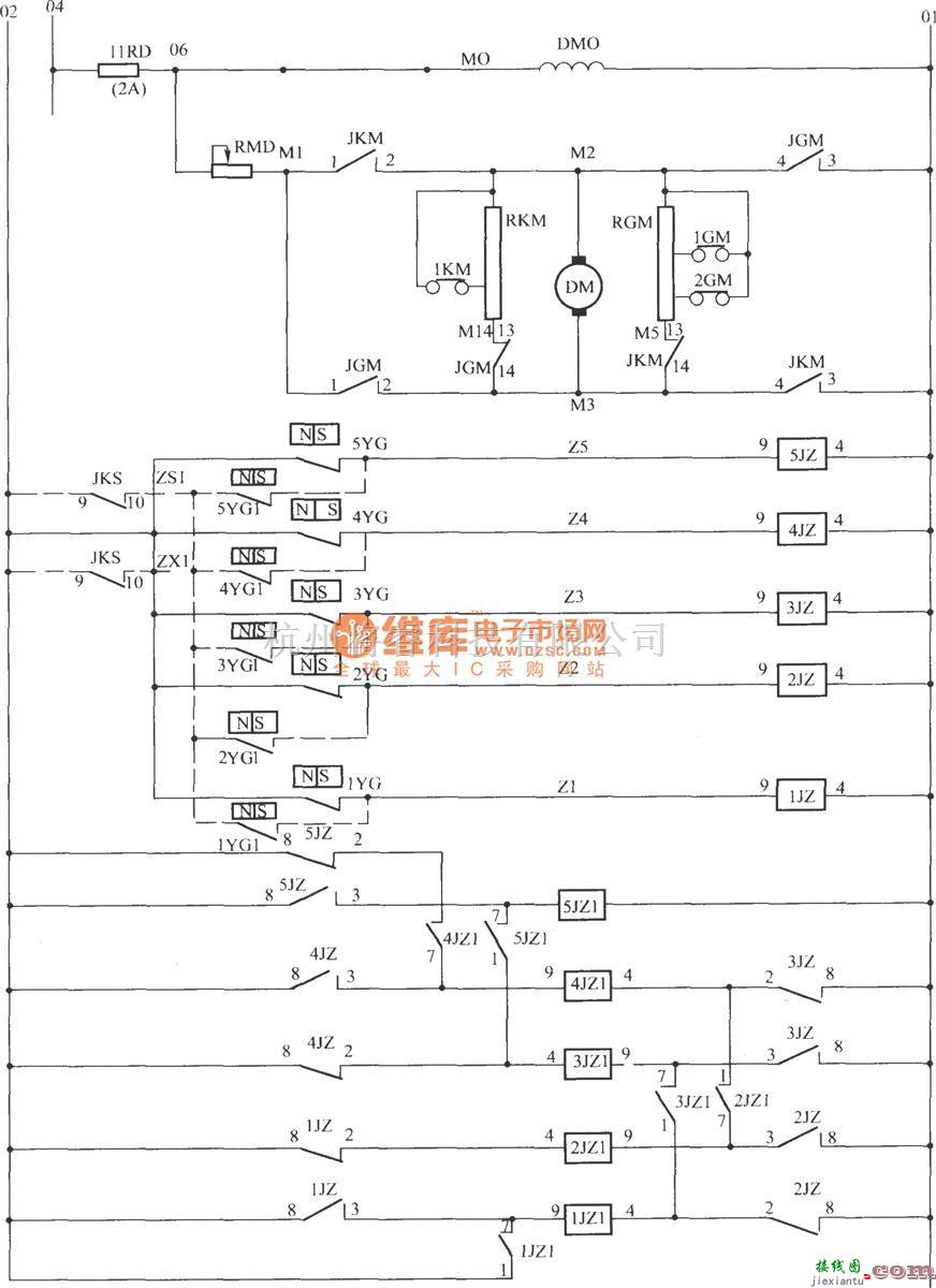 电梯控制中的APM-81电梯开门机驱动与门区电路  第1张