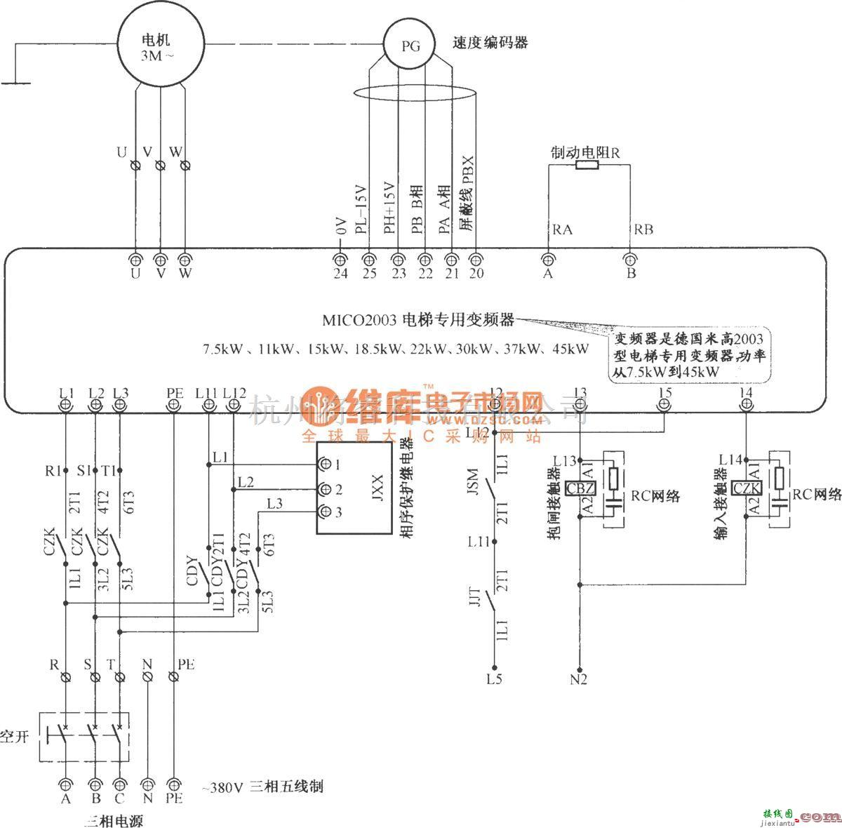 电梯控制中的北京冲云电梯控制柜  第1张