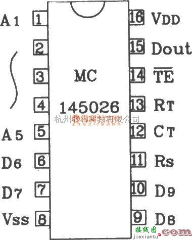 遥控电路（综合)中的由M303S/303R构成的遥控编码发射、解码接收电路图  第3张