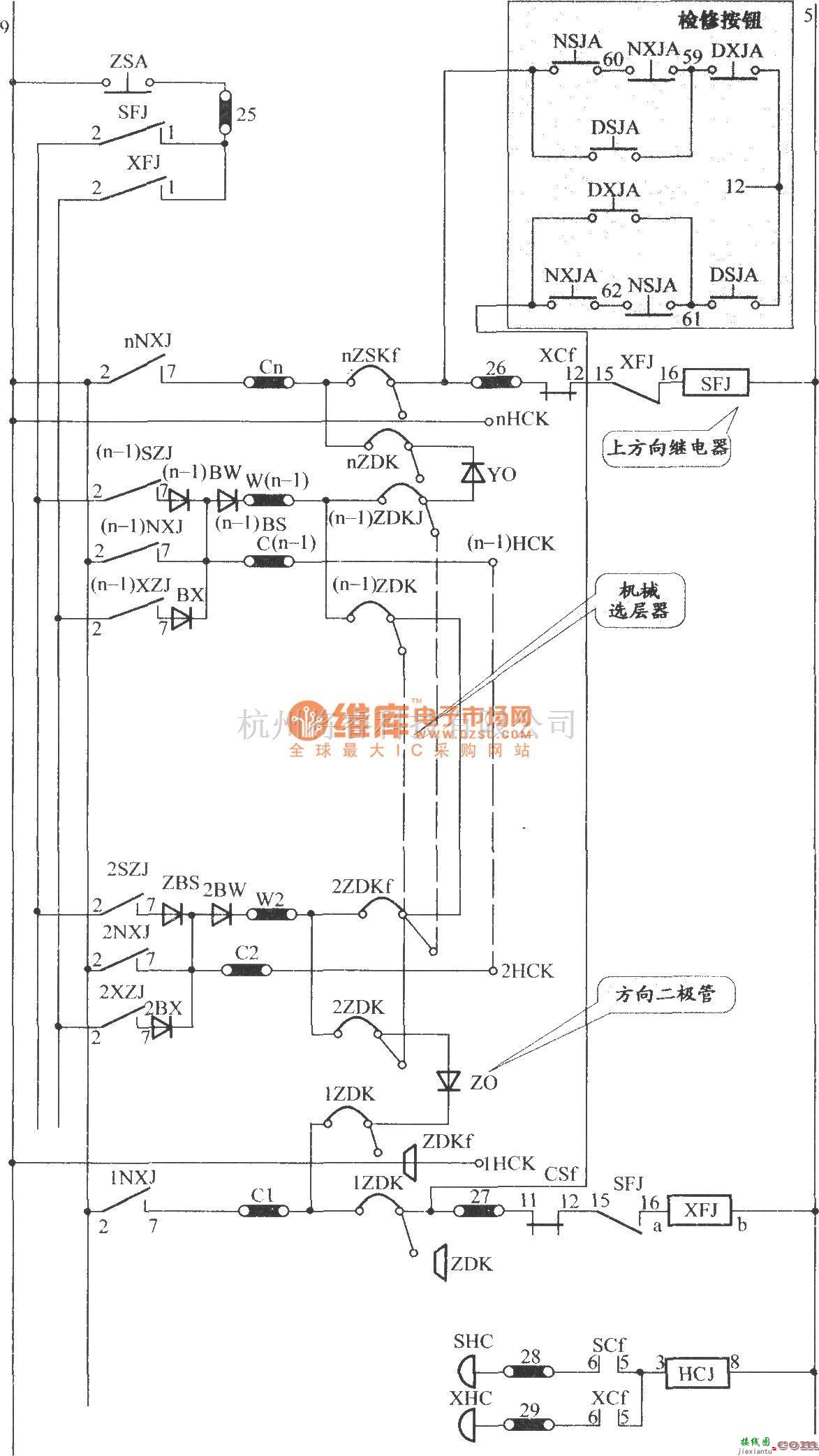 电梯控制中的JKH1-771A电梯控制柜  第4张