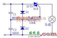 灯光控制中的简易混合调光器电路  第1张