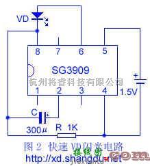 灯光控制中的实用的闪烁灯电路  第4张