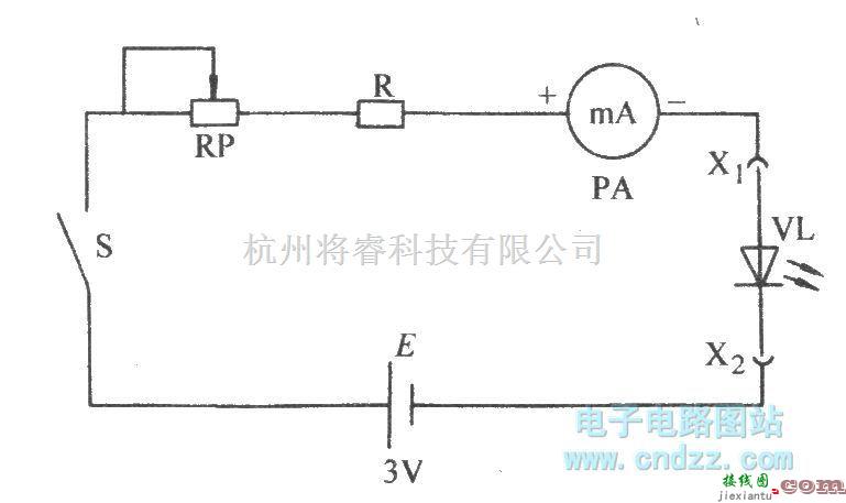 保护电路中的用电池判断发光二极管  第1张