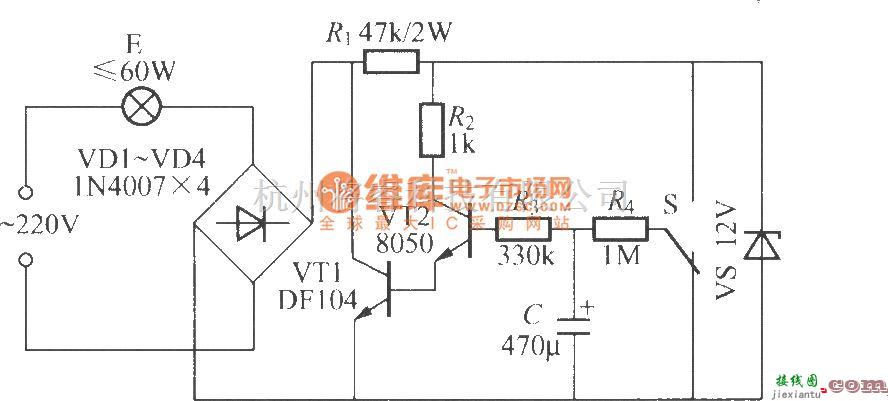 灯光控制中的简易渐暗／渐亮开关电路(2)  第1张