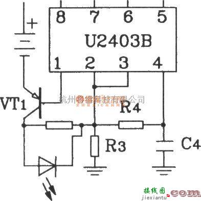 定时控制中的由U2403B恒温流充电计时器构成大电流充电电路  第1张