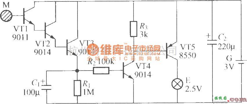 灯光控制中的触摸式延迟灯开关电路(9)  第1张