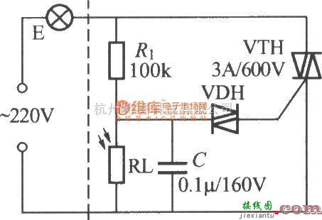 灯光控制中的简易光控路灯电路(4)  第1张