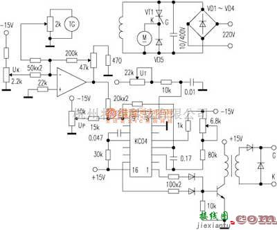 定时控制中的用集成触发器KC04的调速电路  第1张