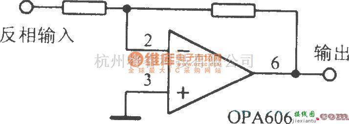 运算放大电路中的宽带Difet运算放大电路OPA606  第3张