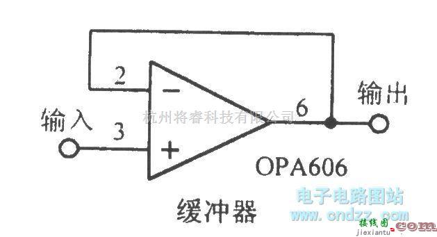 运算放大电路中的宽带Difet运算放大电路OPA606  第5张