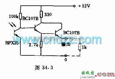 触发/翻转电路中的光电控制触发器电路  第2张