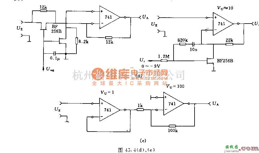 运算放大电路中的采用运算放大器改变输入量电路  第2张