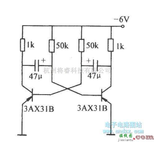 开关电路中的低频无稳态电路  第1张