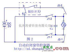 自动控制中的自动启闭窗帘控制器电路  第2张