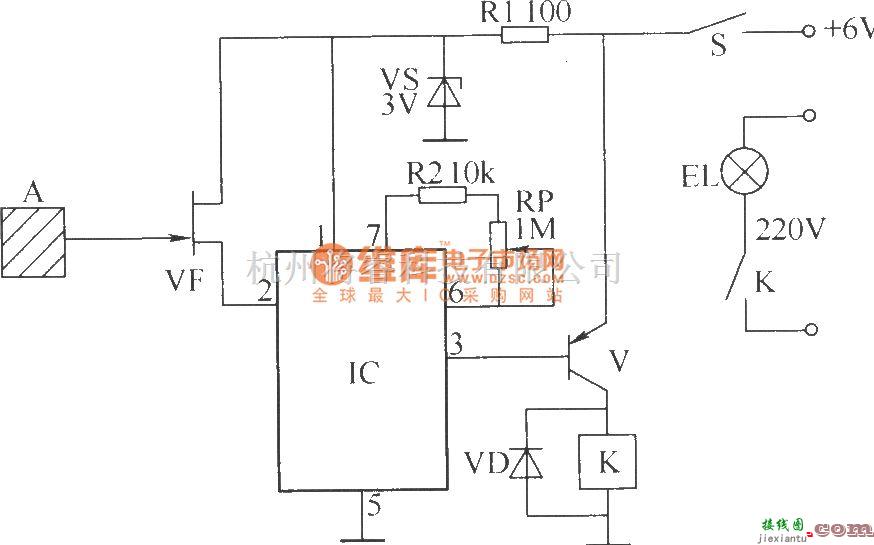 开关电路中的感应式控制开关电路(四)  第1张