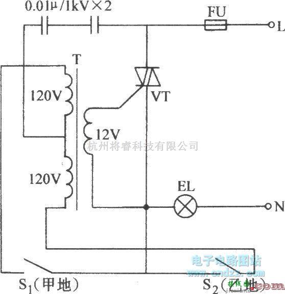 开关电路中的电子双联开关电路  第1张