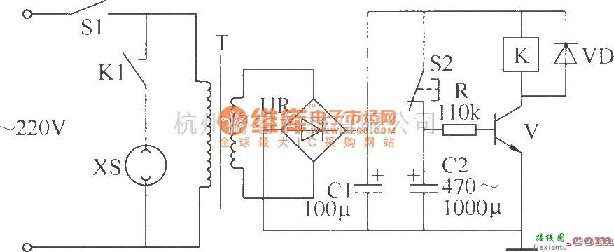 开关电路中的卫生间门控开关电路(四)  第1张