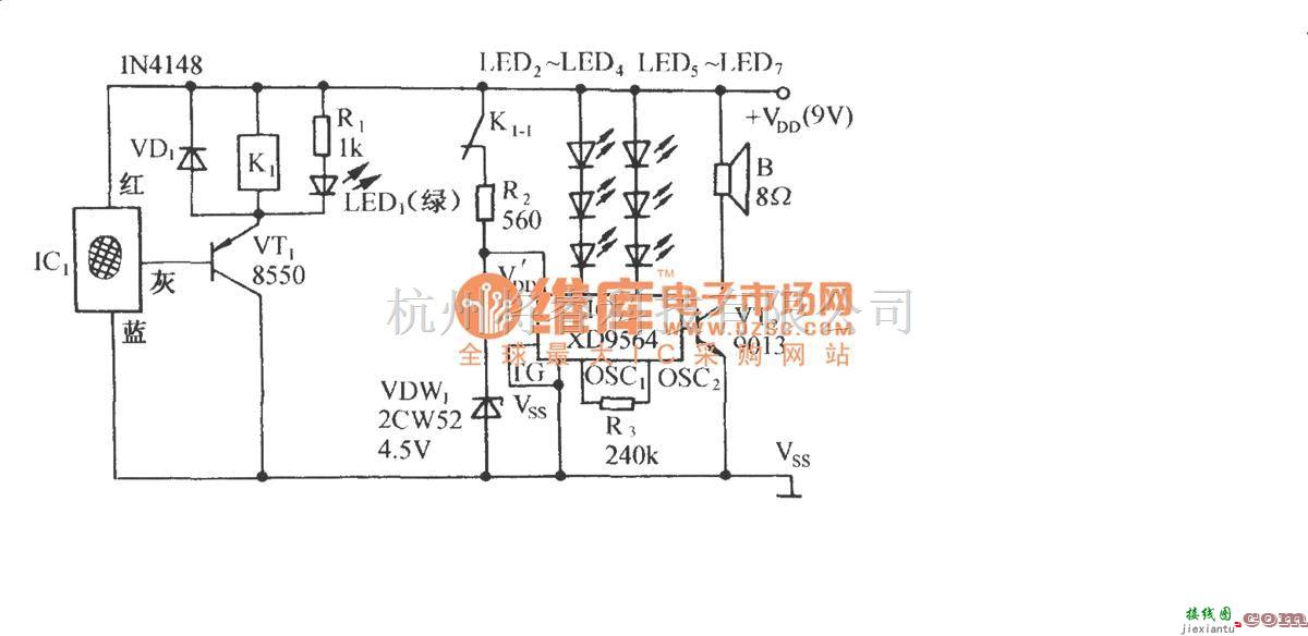 自动控制中的高料位大功率自动控制电路  第1张