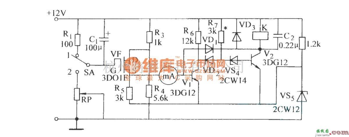 开关电路中的绝缘栅场效应晶体管长延时电路(一)  第1张