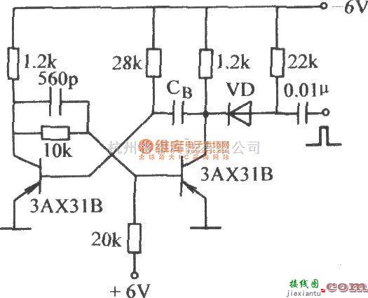 开关电路中的低速单稳态电路  第1张