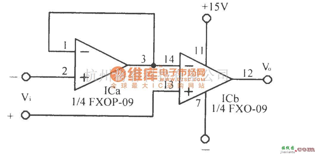 运算放大电路中的零漂移运算放大电路  第1张