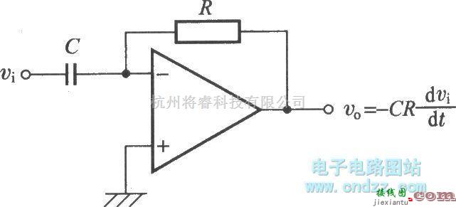 运算放大电路中的微分电路  第1张