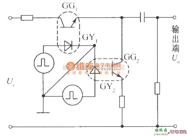 光电耦合器中的有自锁(自保持)功能的开关电路(二)  第1张