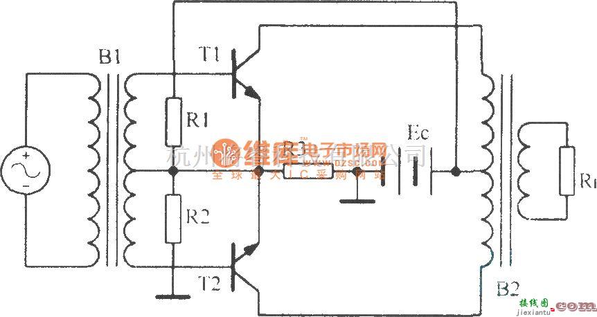 模拟电路中的加有偏置的推挽功率放大电路  第1张