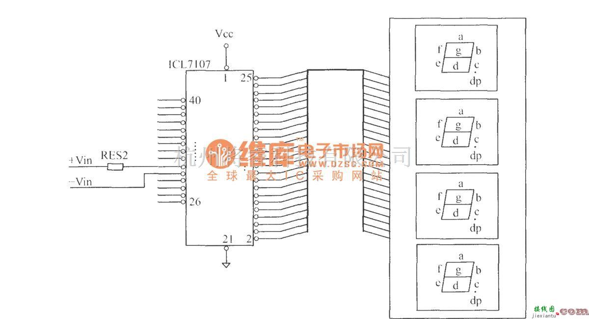 LED电路中的数显湿度计  第5张