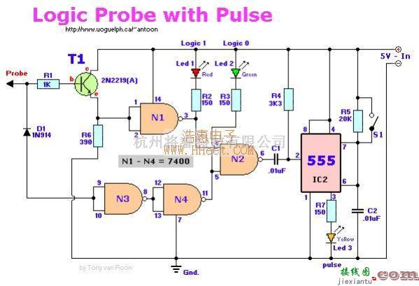 数字电路中的555基本电路集  第15张