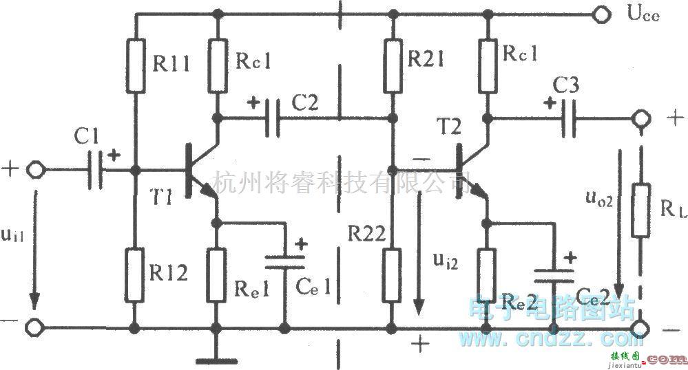 模拟电路中的阻容耦合放大电路  第1张