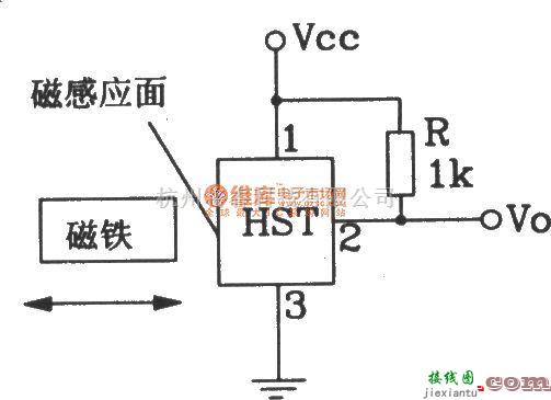 霍尔传感器中的HST霍尔传感器常见应用接口电路  第1张