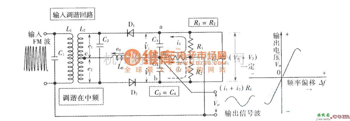 模拟电路中的比例(ratio)检波电路  第1张