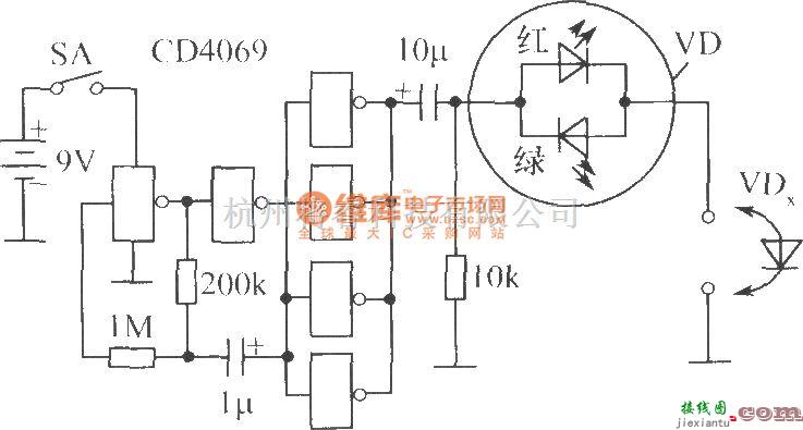 LED电路中的二极管快速分选器电路  第1张