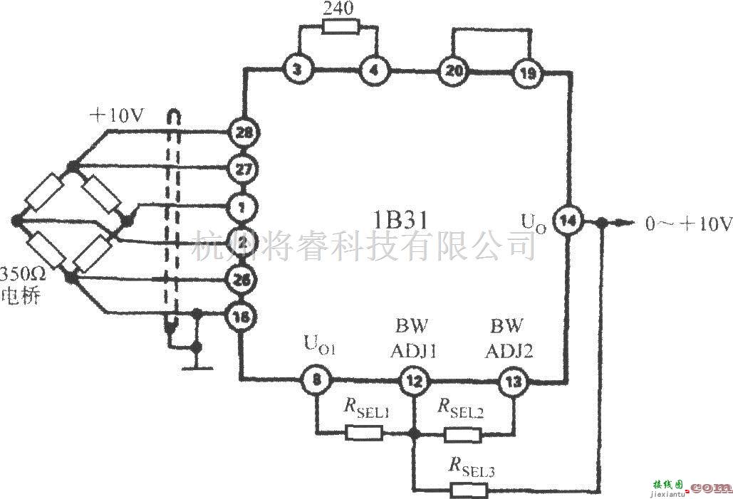 传感信号调理中的利用电阻来提高截止频率(宽带应变信号调理器1B31)  第1张