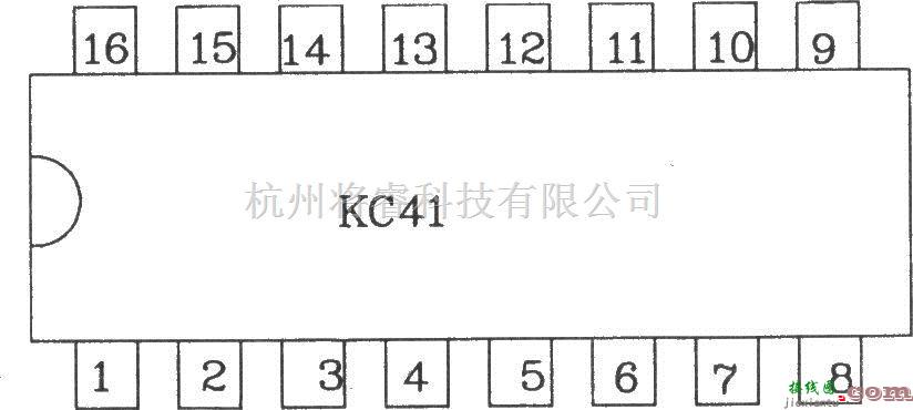 可控硅专项中的六路双脉冲形成器KC41应用电路图  第1张