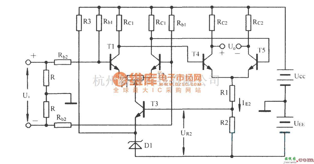 模拟电路中的两级差动放大电路  第1张