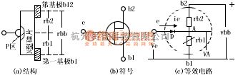 可控硅专项中的单结晶体管原理  第1张