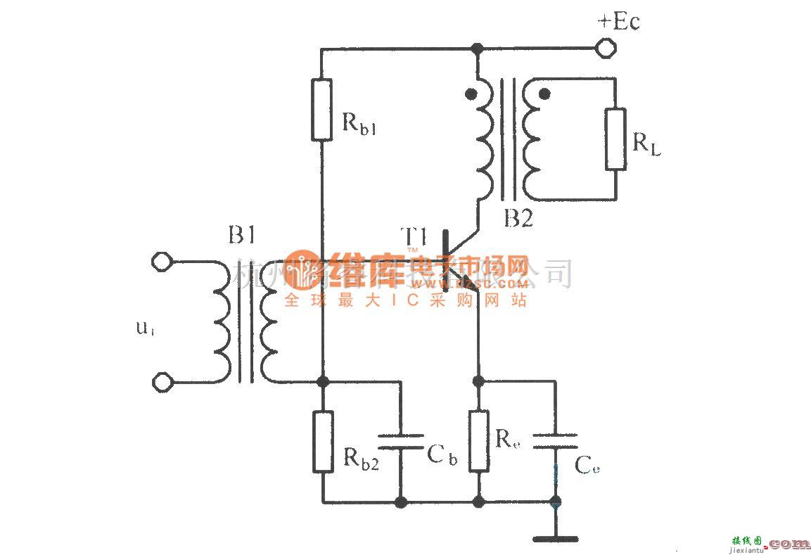 模拟电路中的变压器输出的功率放大电路  第1张