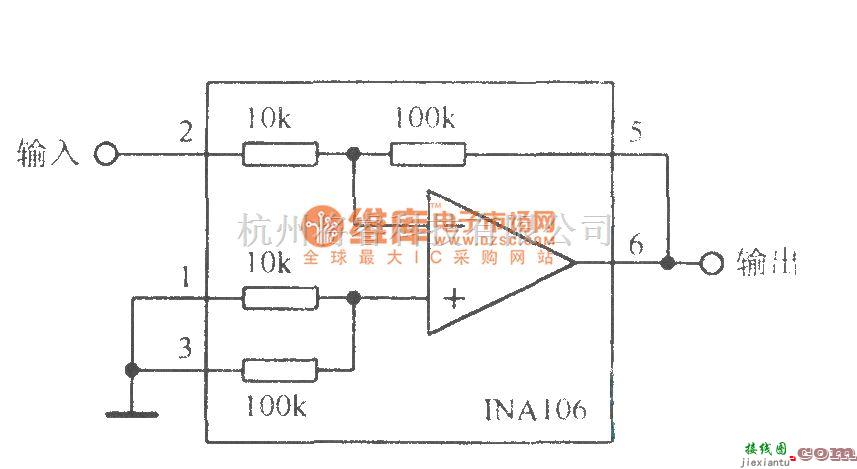 运算放大电路中的精密反相放大电路  第1张