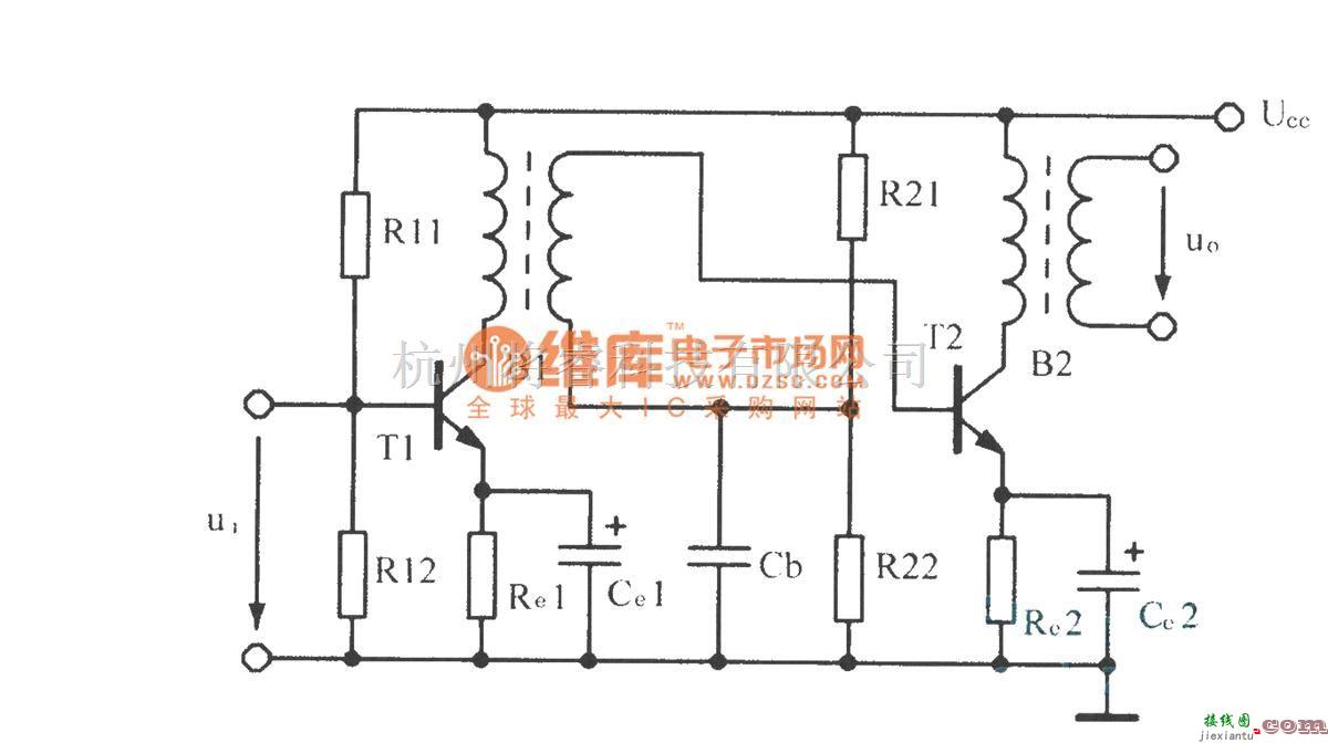 模拟电路中的变压器耦合放大电路  第1张