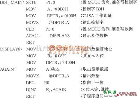 LED电路中的ICM7218A构成的8位LED动态显示电路  第5张