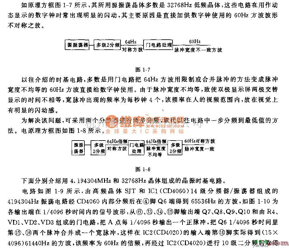 低频信号产生中的60Hz频率源电路  第1张