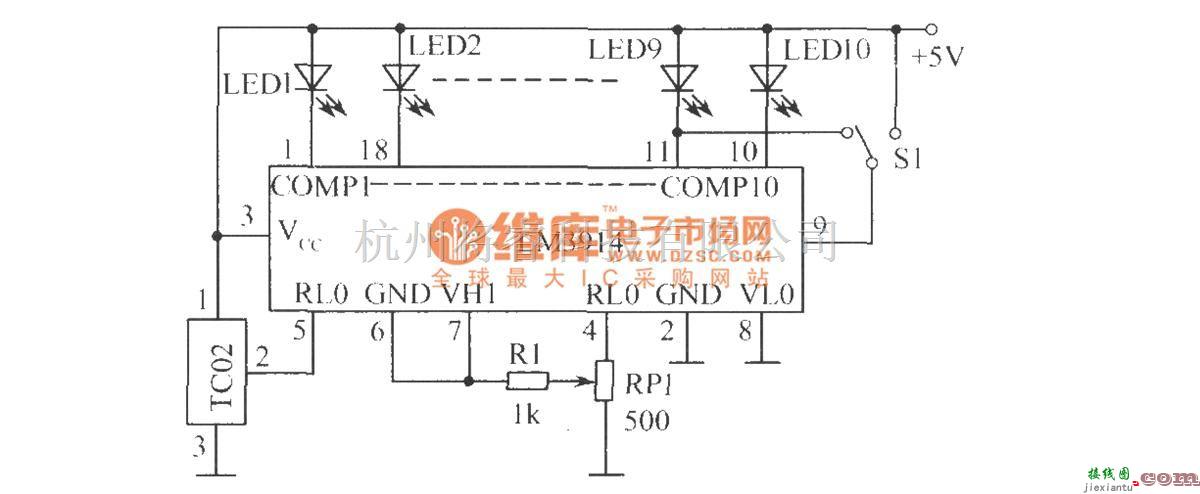 LED电路中的温度测量电路  第1张