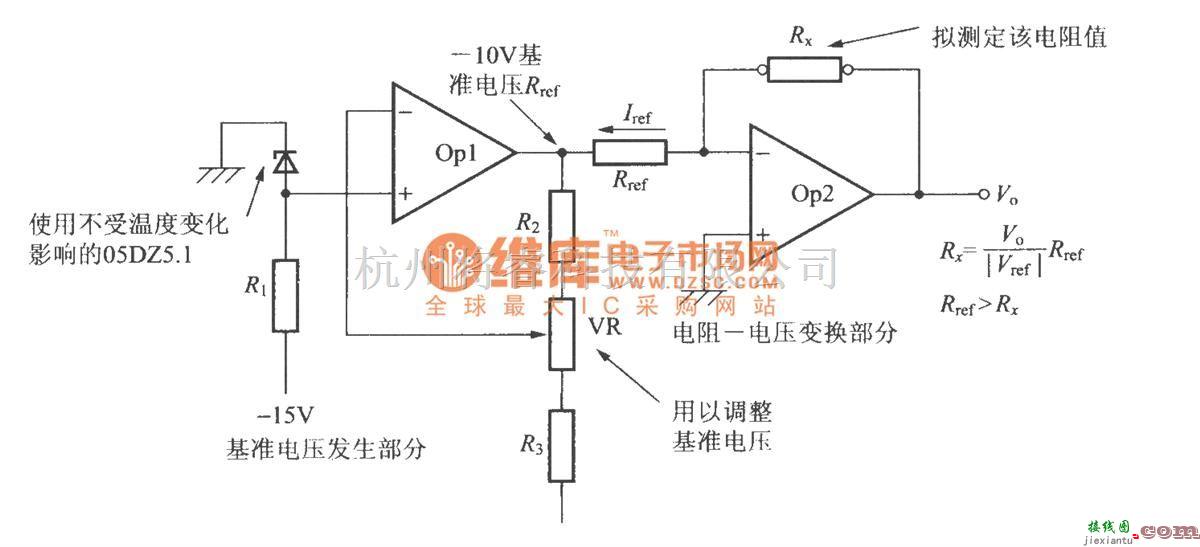 模拟电路中的电阻-电压转换  第1张