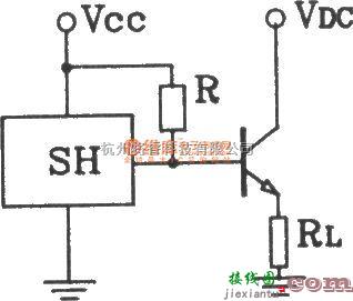 霍尔传感器中的SH型霍尔开与射极输出接口电路  第1张