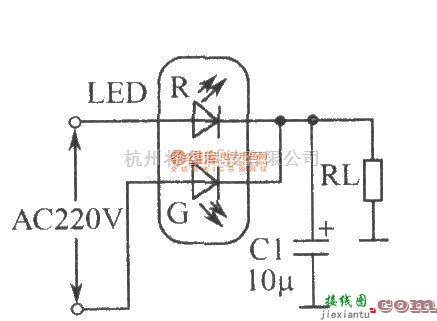 LED电路中的LED全波整流电路  第1张